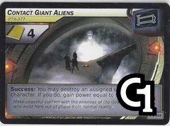 Contact Giant Aliens